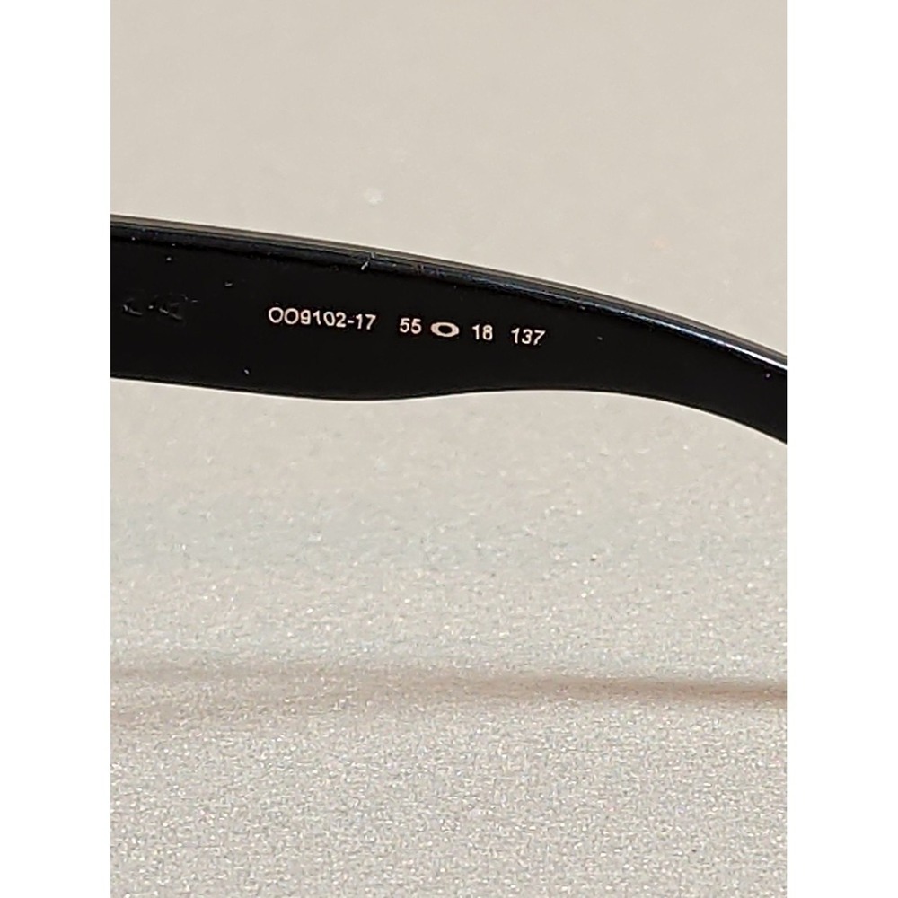 Oakley Holbrook Sunglasses Matte Black OO9102-17 Made in USA with Brendel Case - Picture 8 of 14